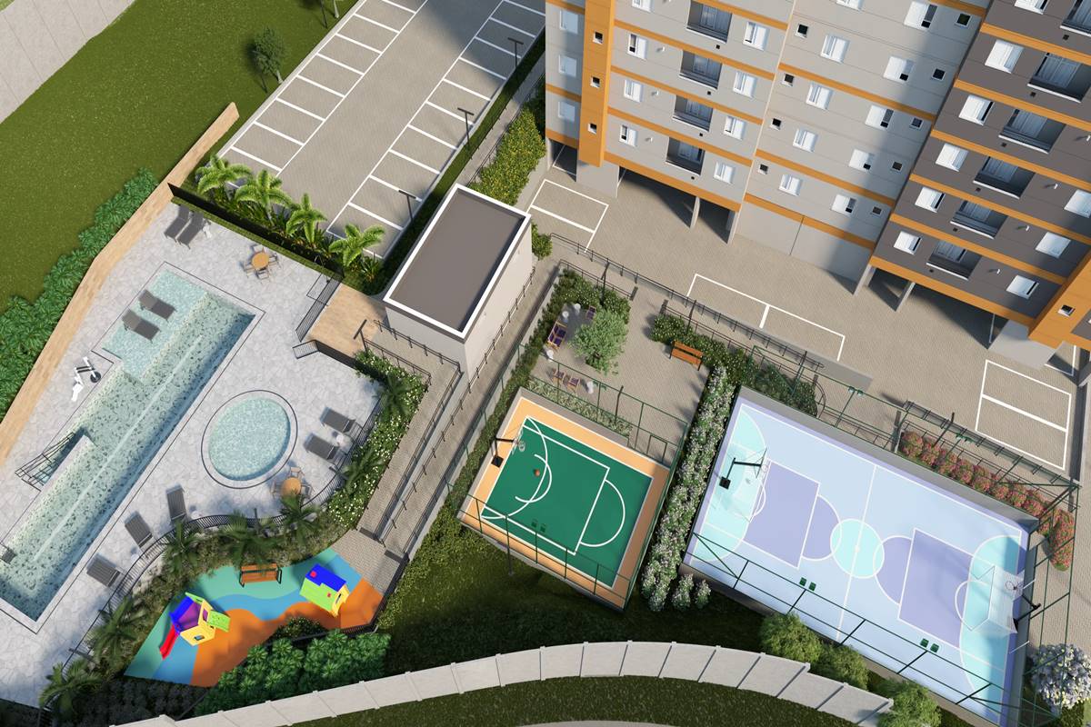 Vigore Santa Angela em Jundiaí: apartamentos modernos com lazer completo no bairro Colônia